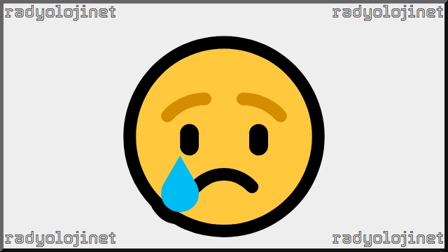 Ağlayan Yüz Emoji