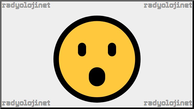 Ağzı Açık Yüz Emoji
