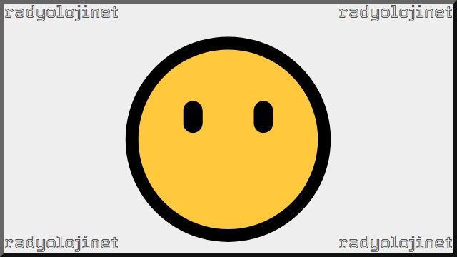 Ağzı Olmayan Yüz Emoji