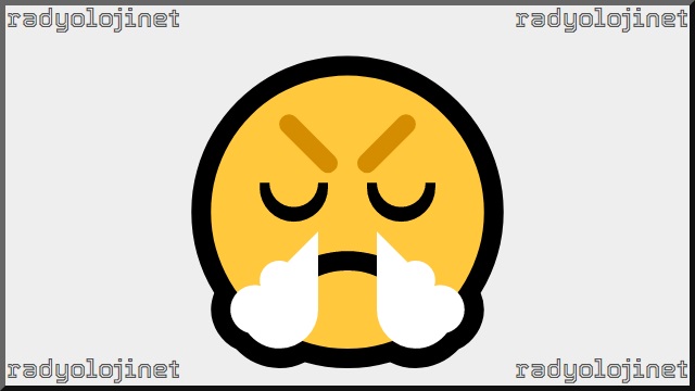 Burnundan Soluyan Yüz Emoji