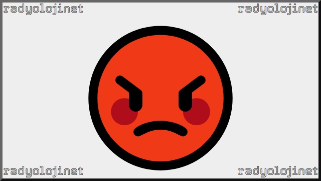 Çok Kızgın Yüz Emoji