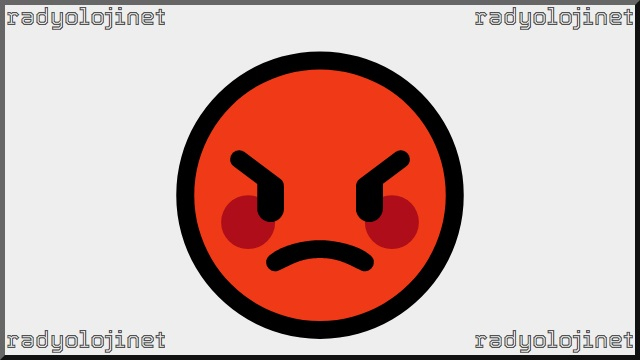 Çok Kızgın Yüz Emoji