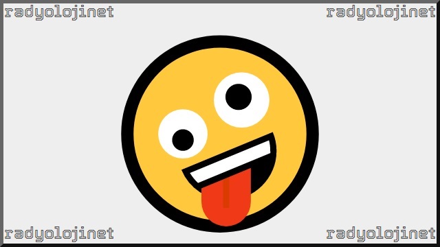 Dil Çıkaran Çılgın Yüz Emoji