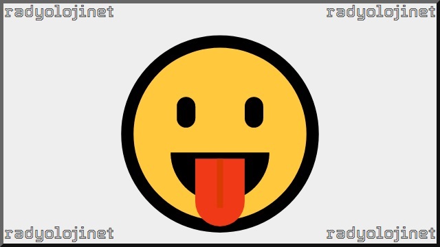 Dil Çıkaran Yüz Emoji