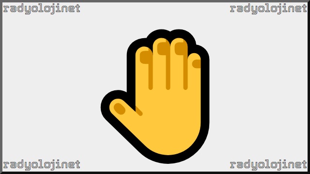 Elin Tersini Kaldırma Emoji