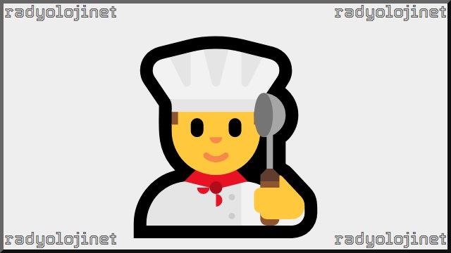 Erkek Aşçı Emoji