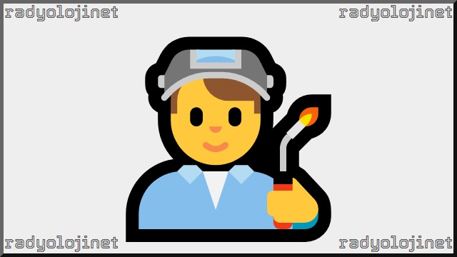Erkek Fabrika İşçisi Emoji