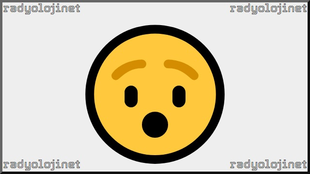 Hafif Şaşkın Yüz Emoji