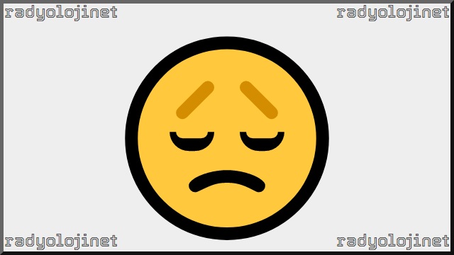 Hayal Kırıklığına Uğramış Yüz Emoji