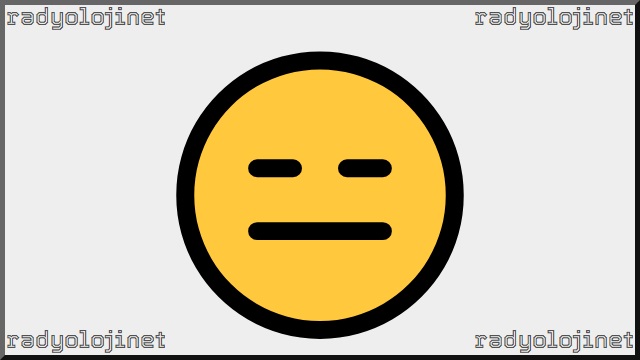 İfadesiz Yüz Emoji