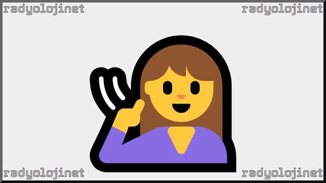 İşitme Engelli Kadın Emoji