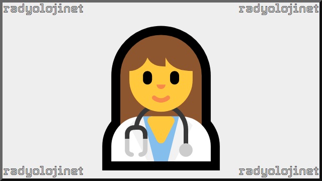 Kadın Sağlık Çalışanı Emoji