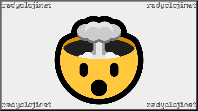 Kafası Patlayan Yüz Emoji