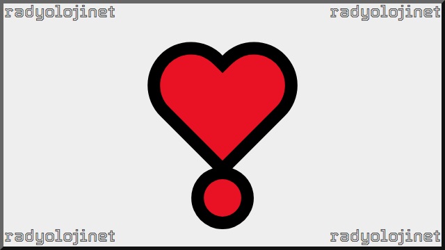 Kalp Şeklinde Ünlem Emoji