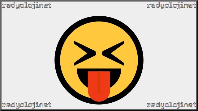 Kapalı Gözlerle Dil Çıkaran Yüz Emoji