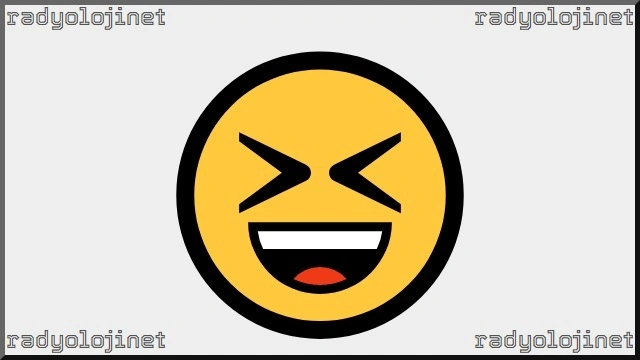 Kapalı Gözlerle Sırıtan Yüz Emoji