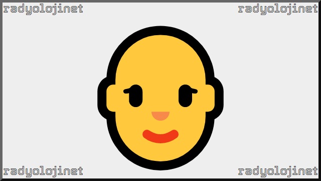 Kel Kadın Emoji