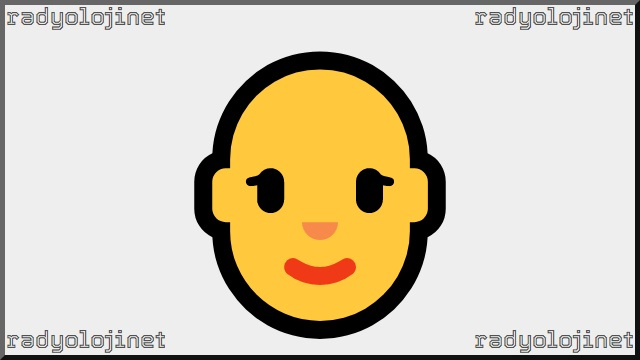 Kel Kadın Emoji