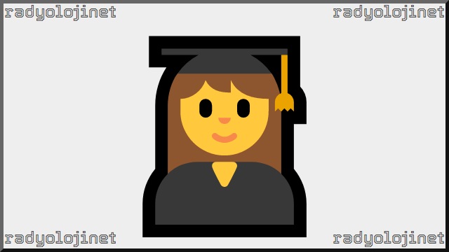 Kız Öğrenci Emoji