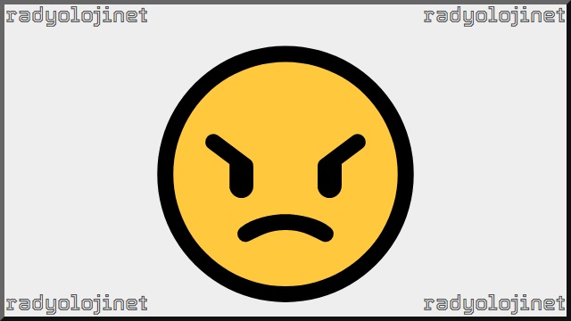 Kızgın Yüz Emoji