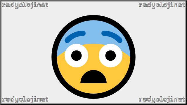 Korkulu Yüz Emoji
