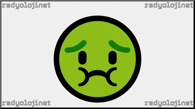 Midesi Bulanan Yüz Emoji