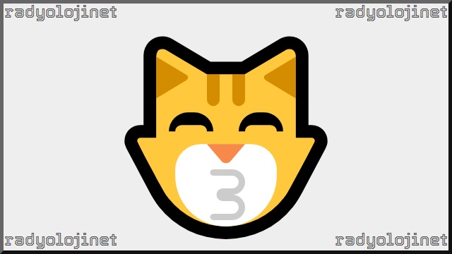 Öpen Kedi Emoji