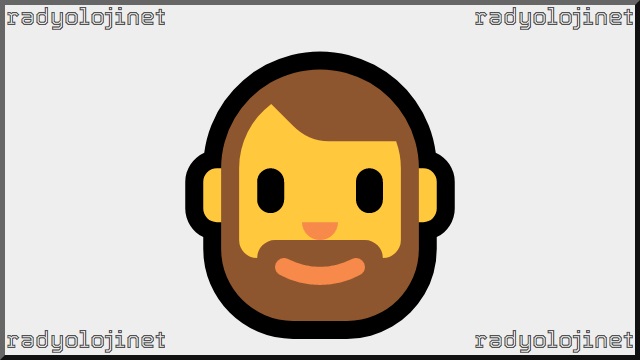 Sakallı Adam Emoji