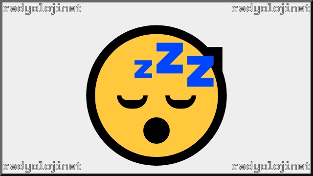 Uyuyan Yüz Emoji
