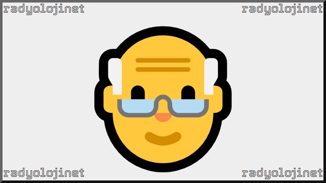 Yaşlı Adam Emoji