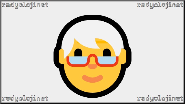 Yaşlı Kişi Emoji