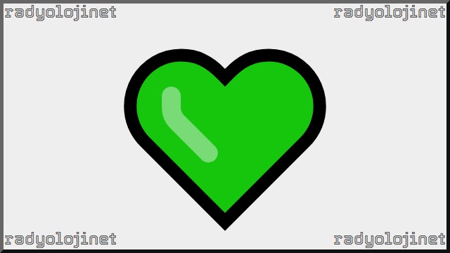 Yeşil Kalp Emoji