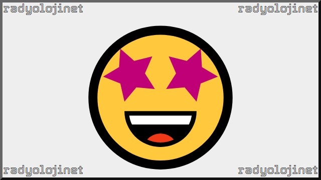Yıldız Gözlü Sırıtan Yüz Emoji