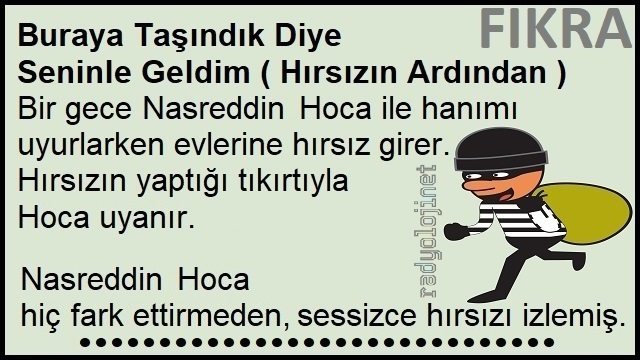 Buraya Taşındık Diye Seninle Geldim - Hırsızın Ardından