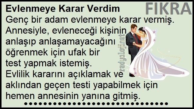 Evlenmeye Karar Verdim - Evlilik Kararı