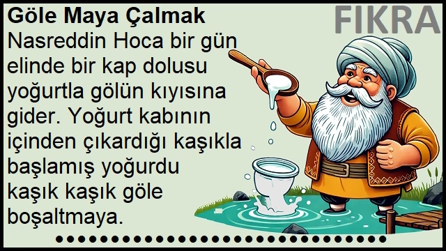 Göle Maya Çalmak - Göle Yoğurt Çalmak - Ya Tutarsa