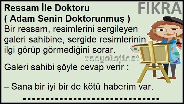 Ressam İle Doktoru Fıkrası | Adam Senin Doktorunmuş Fıkrası