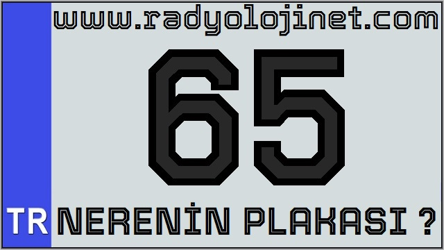 65 Nerenin Plakası ?